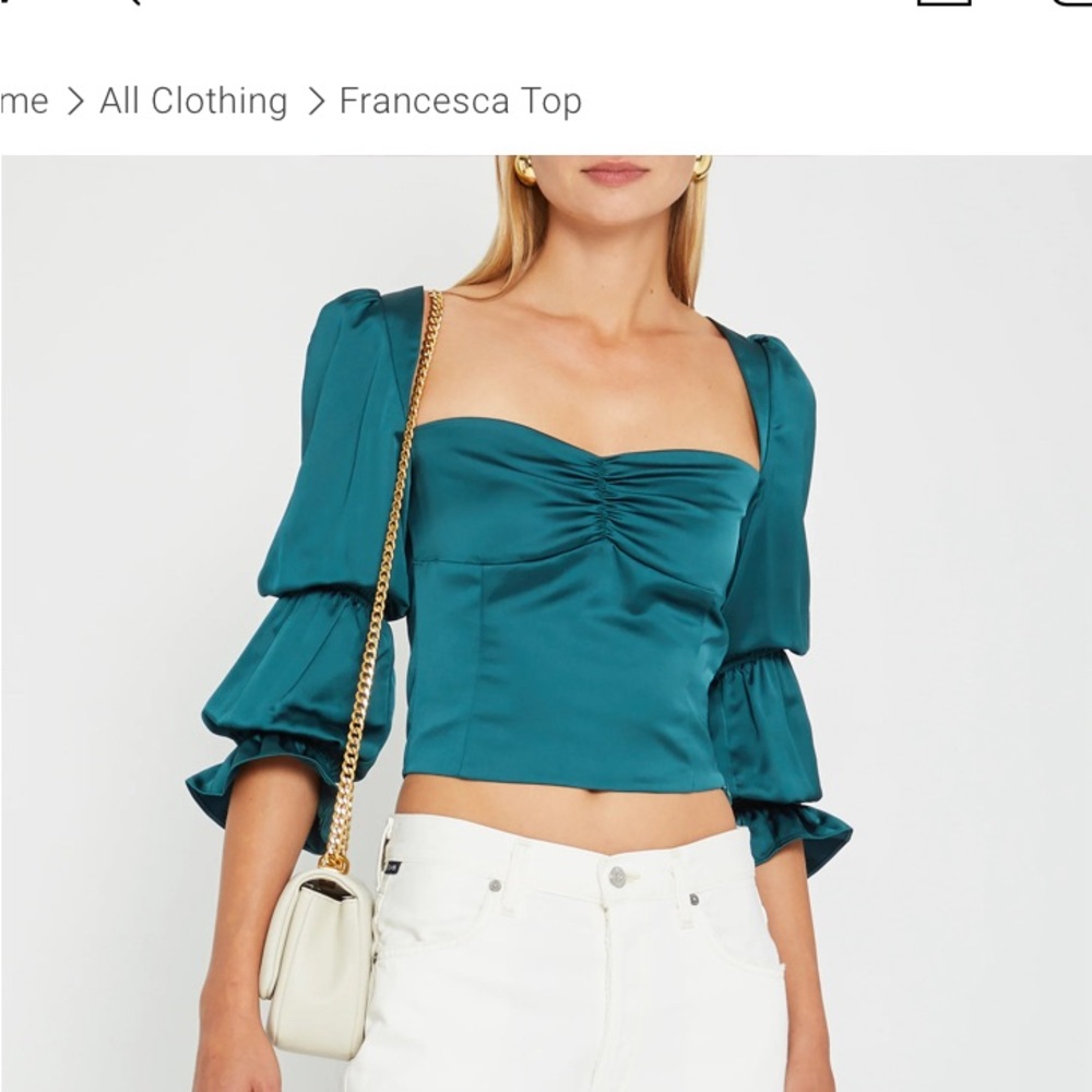 NWOT | kourt Francesca Top